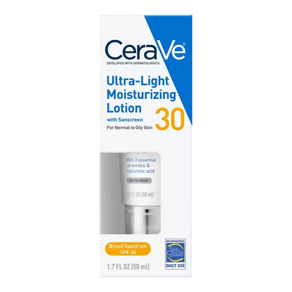 CeraVe Ultra-Light Moisturizing Lotion